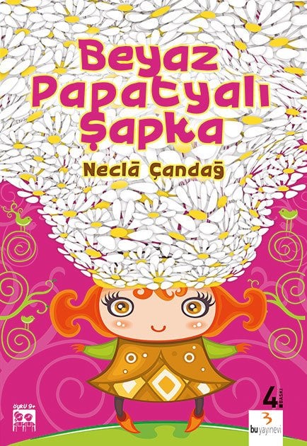 Beyaz Papatyalı Şapka / Necla Çandağ