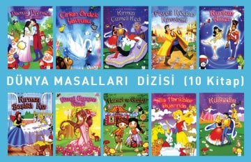 Büyük Boy Dünya Masalları Dizisi (10 Kitap)